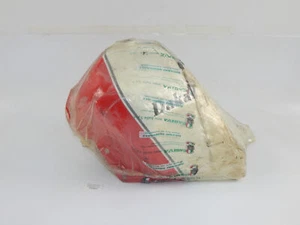 NOS GENUINE 1980's CAGIVA ELEFANT 125 DAKAR RED WHITE GAS TANK FUEL RESERVOIR - Zdjęcie 1 z 10
