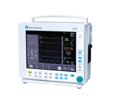 GE Datex-Ohmeda S/5 Compact w/ M-Series Modules - ECG, NIBP, Spo2, 5 Agent Gas - Image 1 of 4