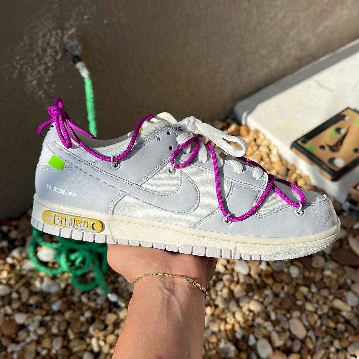 ⚫︎新品 OFF-WHITE NIKE DUNK LOW 1 OF 50 \"21\" s-l225.jpg