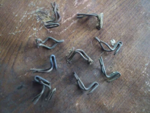 13 1961 Plymouth Valiant door panel clips 61 60 1960 62 63 - Picture 1 of 1
