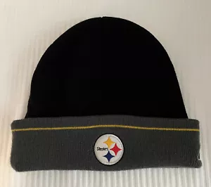 NFL Pittsburgh Steelers Cuffed Beanie One Size Adult Football Reebok - Picture 1 of 4