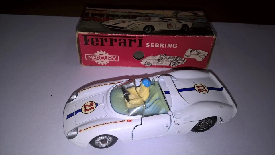 Mercury art.58 Ferrari Sebring con scatola originale. Come nuovo. - Immagine 1 di 4