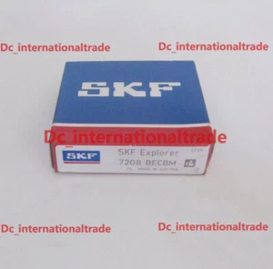 NEW SKF 7208 BECBM single row angular contact ball bearing 1PCS #DW - Picture 1 of 1