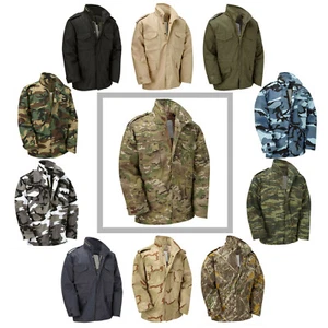 M65 Jacket US Army Style Multicam MTP Lined Hooded Combat Military Uniform Coat - Picture 1 of 24