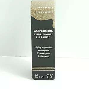 Covergirl 125 AMARETTO Exhibitionist Lid Paint Waterproof Cream Eyeshadow - Picture 1 of 5