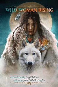 Baraja de cartas Wild Women Rising Oracle de Angi Sullins ~ baraja de 44 cartas + guía - Imagen 1 de 6