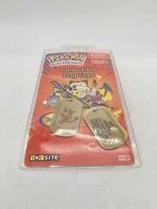 1999 Toy Site Nintendo Pokemon Collectible Dog Tags Rattata Edition - Picture 1 of 2