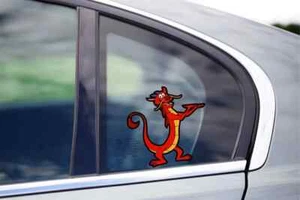 Mushu Small Chinese Dragon From Mulan cartoon movie decal stickers - Picture 1 of 4