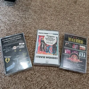 FILM/TV/MUSICAL SOUNDTRACKS CASSETTE TAPES Job Lot Bundle - Picture 1 of 9