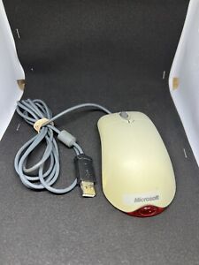 Microsoft IntelliMouse PS/2 (Works Great) Wired Gaming Mouse W/Adapter