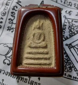 Thailändisches Buddha Amulett Phra Somdej Jumbo LP Seeschwalbe Wat Bort mächtiger Anhänger. - Bild 1 von 2