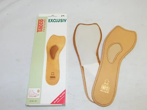 EXCLUSIVA TACCO SUELA DE CUERO 3/4 T.36 -45 SOPORTE BÓVEDA MEDIA PARA DESLIZAMIENTO - Imagen 1 de 3