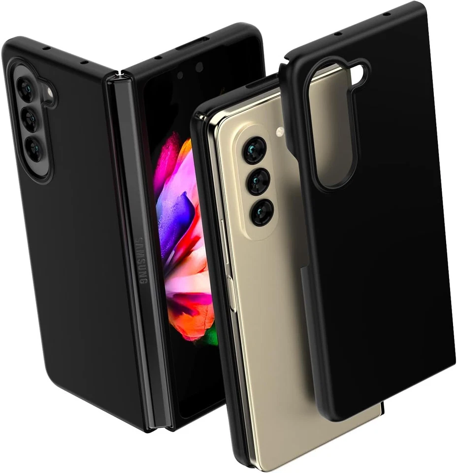 GOOSPERY Fard Matte Finish Light Hard PC Cover for Galaxy Z Fold 5 4 3 Case - Image 1 of 1