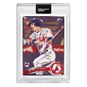 Topps PROJECT 2020 Card #167 Mike Trout by Naturel Pre-Sell W/Box RC - Picture 1 of 3