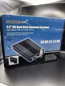 Sabrent 3.5" IDE Hard Drive Aluminum Enclosure, High Speed USB 2.0 to IDE ๐ฅ๐ป - Picture 1 of 13