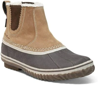 Eddie Bauer Mujer Hunt Pac PACK SIN CORDONES MARRÓN TRIGO INVIERNO BOTAS IMPERMEABLES Foto 1 de 4