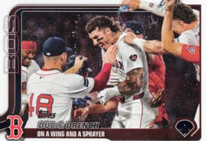2025 Topps #312 Dub & Drench: On a Wing and a Sprayer - Picture 1 of 2