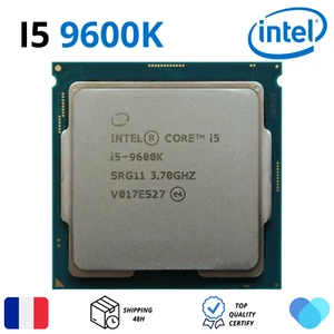 Intel Core i5 9600K 6C/6T 3.7-4.6GHz CPU Processeur Socket 1151 - Bild 1 von 2
