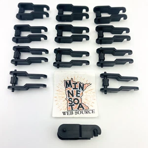 12 Micro Knex Small Chain Links - K'nex Replacement Roller Coaster Spare Parts - Picture 1 of 4