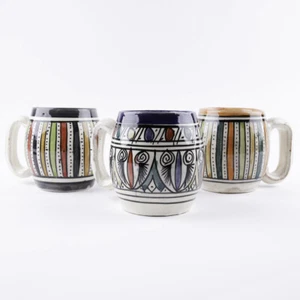 Moroccan Ceramic Cups, Handmade And Hand-painted Cups, Camping Cups Coffee Cups - Picture 1 of 24