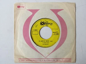 LOS BELKING'S - PSYCH SURF BEAT ORIG 7" PERU 1968 "TESIS PSICODELICO" - Picture 1 of 3