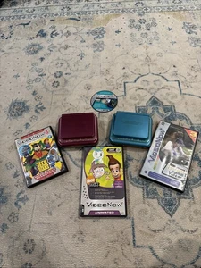 2 Video Now XP Video Players with 4 Discs UNTESTED NO POWER READ DES PINK & BLUE - Picture 1 of 15