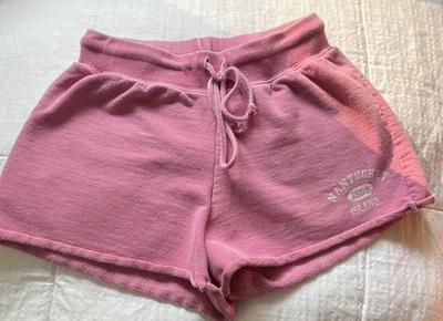 Pantalones Cortos Nantucket Rojo Niños Talla XL “Nantucket Island” Sudor/Gimnasio Cintura Cordón Foto 1 de 4