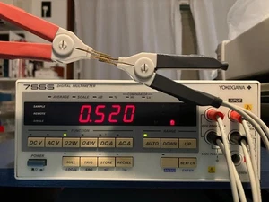 Multímetro digital YOKOGAWA 7555 medidor de banco de alta precisión probado ¡funciona bien! - Imagen 1 de 13