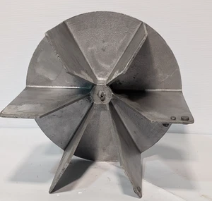 Dayton 802-12-4004-5 Radial Blower Fan Wheel, 6 blade, Aluminum, 12.5" Diameter - Picture 1 of 9