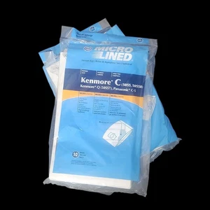 Micro Lined Vacuum Bags for Kenmore C 12 bags 5055-50558-Q 50557- C 5 - Picture 1 of 4