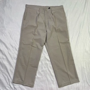 Pantalones Patagonia Para Hombre 38x28 Beige Frente Plano Recto Mezcla Algodón Orgánico Senderismo - Imagen 1 de 6