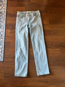 Levi’s 314 Shaping Straight Damen Jeans Gr. 26 helle Waschung Stretch Mid Rise - Bild 1 von 6