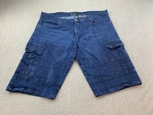 Pantalones Cortos Vaqueros Rocawear Denim Para Hombre Talla 42 Y2K Hip Hop Sueltos Lavado Oscuro - Imagen 1 de 14