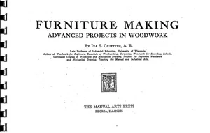REPRINT Mission-Style Furniture Making Advanced Projects in Woodwork, 1912 - Picture 1 of 9