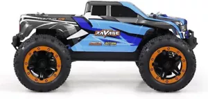 1:16 2.4G 4WD Brushless High Speed Off-Road Truck w/Lights RC Blue - Picture 1 of 9