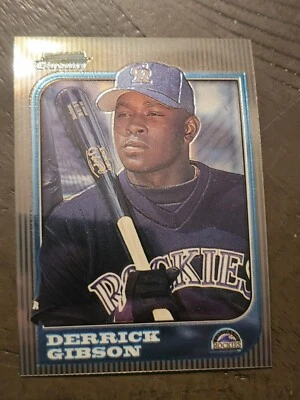 1997 Bowman Chrome - #179 Derrick Gibson Colorado Rockies  - Image 1 of 2
