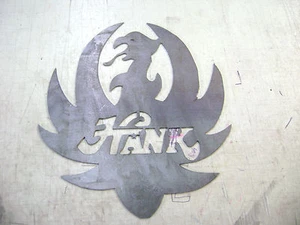METAL SIGN FOR INSIDE OR OUTSIDE DECOR " HANK WILLIAMS JR.EMBLEM" LOVERS - Picture 1 of 1