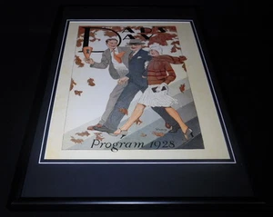 1928 Illinois vs Indiana Football Dad's Day Framed 10x14 Poster Official Repro - Picture 1 of 1