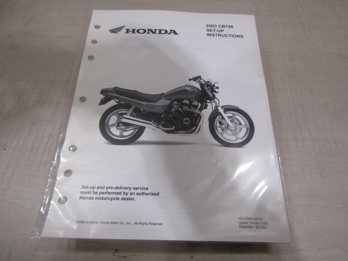 Nighthawk 750 CB750 Motorcycle Repair Manuals & Literature Nighthawk 750 CB750 Motorcycle Repair Manuals & Literature