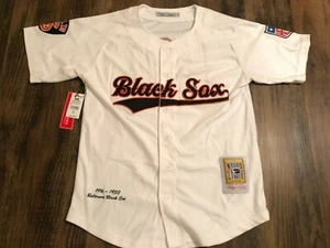 Headgear Classics White Baltimore Black Sox Baseball Jersey NL Size S Small NEW - Picture 1 of 10