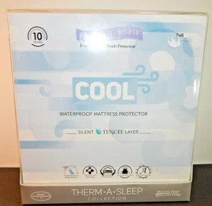 New Protect-A-Bed Ice Therma-Sleep 14"side Waterproof Mattress Protector Full - Picture 1 of 4