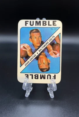 1971 Topps Game Set-Break # 37 Johnny Unitas NM-MT Or Better (OC) - Image 1 of 2