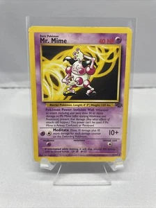 Pokémon TCG Mr. Mime Jungle 22/64 Regular Unlimited Rare - Picture 1 of 2