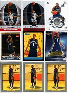 Kyle Lowry ROOKIE 16 Card RC Lot Topps Chrome Fleer Topps Finest Red Refractor
