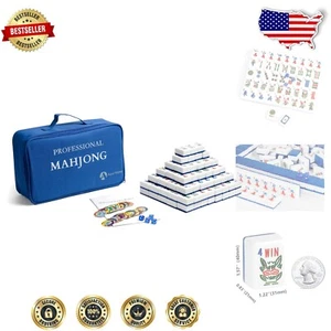 Ultimate Mahjong Experience - 166 Large Tiles, & Gift Ready - Picture 1 of 10