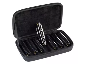 Belcanto blues harp set with softcase - 7 harmonicas - SALE NOW ON - Picture 1 of 1