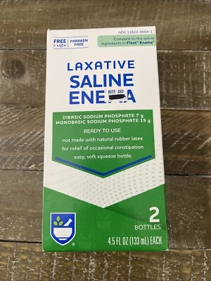 Rite Aid Laxative Saline Enema - Image 1 of 4