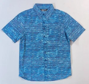 Boy's Youth The North Face Trail Short Sleeve Button Front Pocket Shirt - Picture 1 of 2