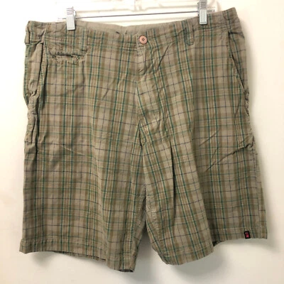 Alpine Design green plaid shorts  - Image 1 of 4