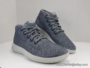 allbirds Women's Wool Runner-Up High Top Mizzles™ Natural Grey Size US 9/EU 39 - Picture 1 of 16